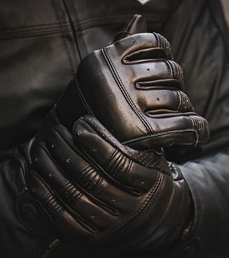 foura motorcycle leather gloves